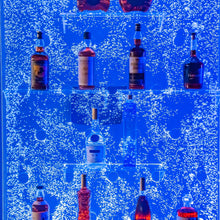 The Cristal Vault CV-468 Luxury Bubble Wine Cabinet – Floor Standing Acrylic Display with Dynamic Bubble Curtain & RGB LED